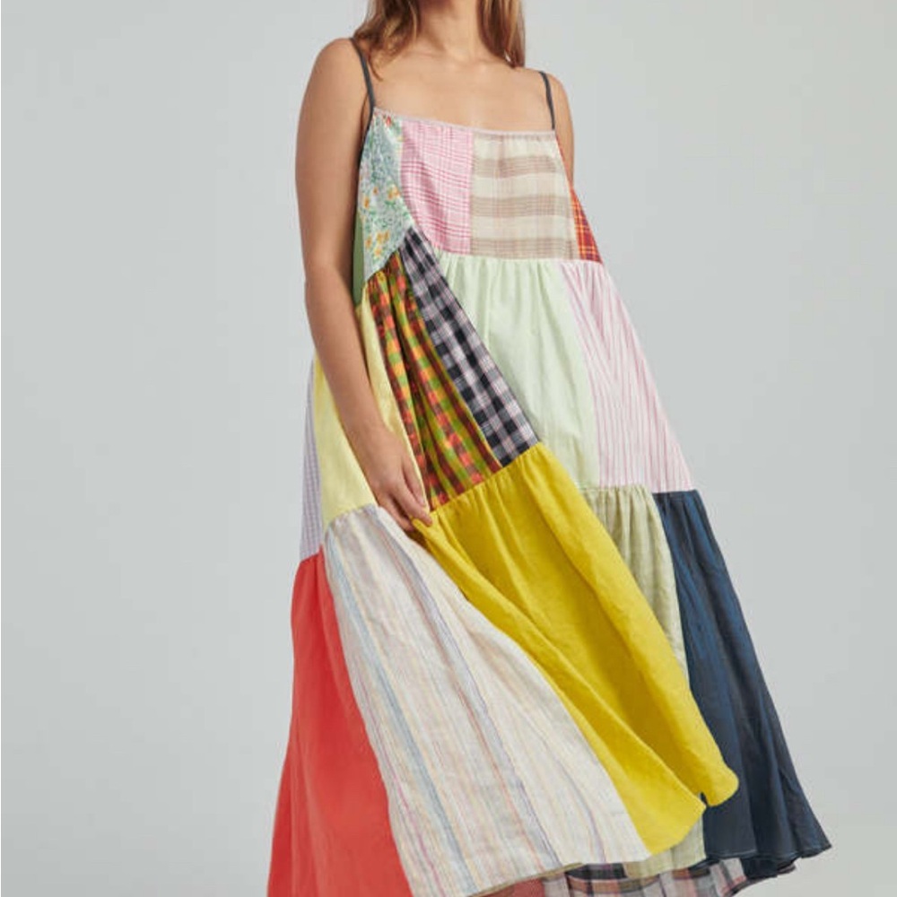 ISO La Reunion Patchwork Maxi Dress